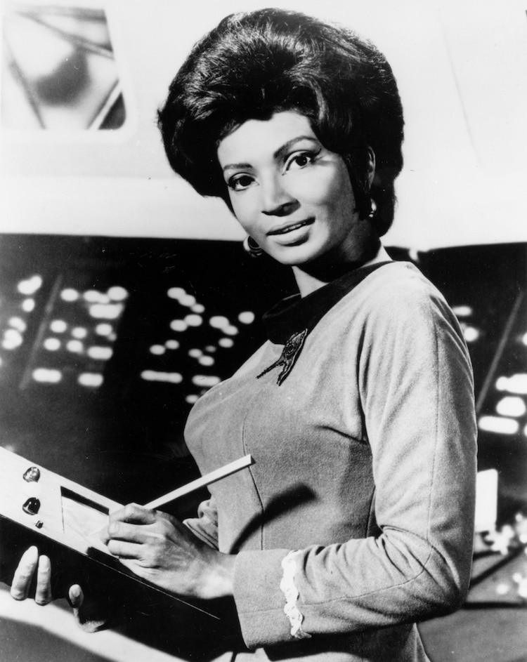 Nichelle Nichols as Lt. Uhura