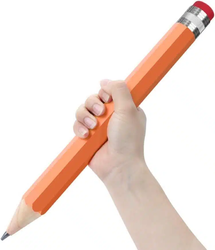 Giant Orange Pencil