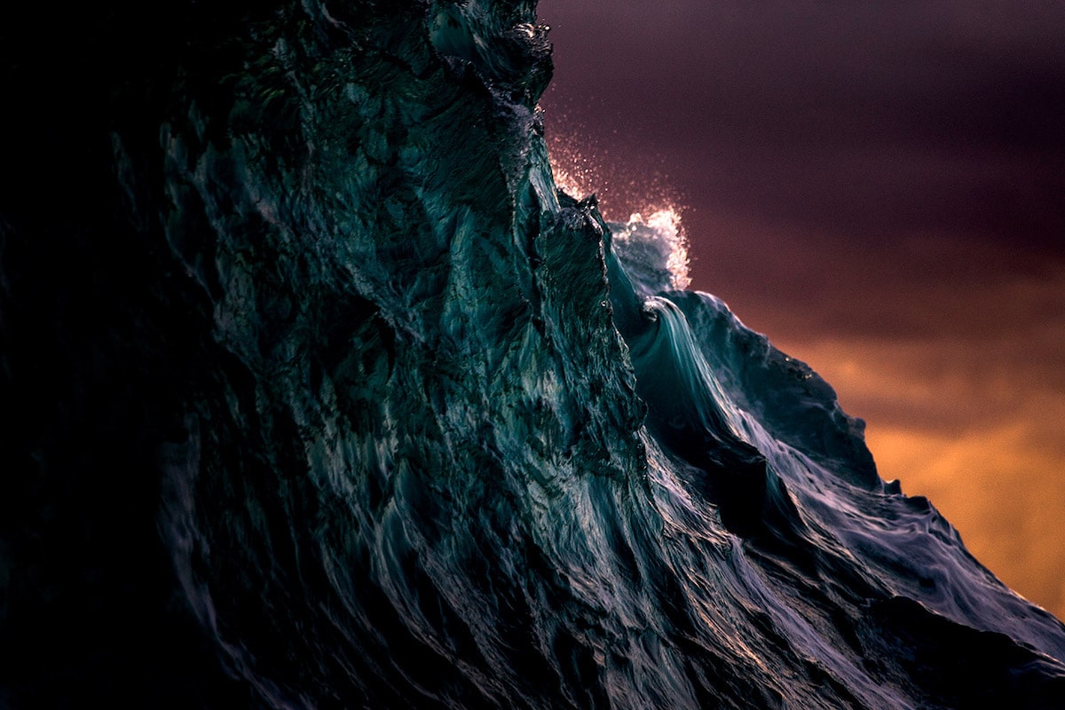 Artistic Photo of a Wave by Ray Collins