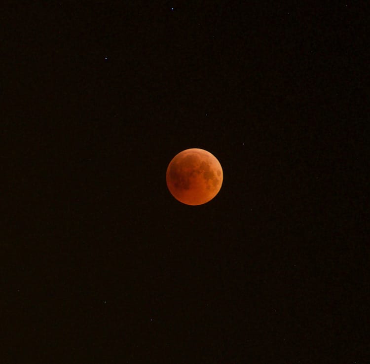 éclipse lunaire totale de 2018