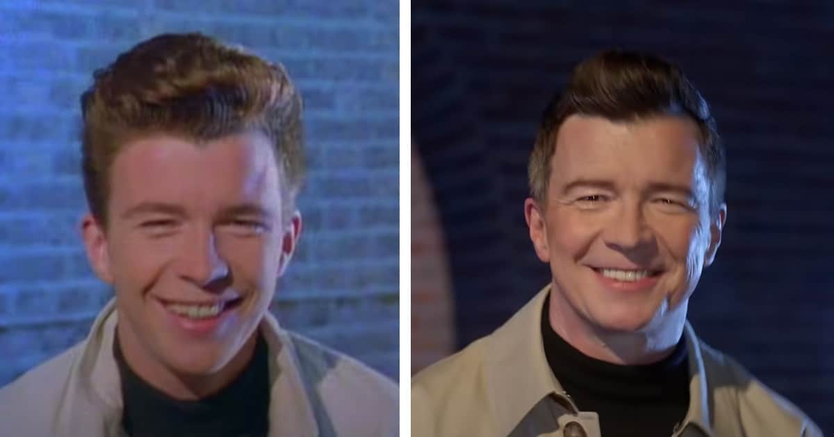 The Story of Never Gonna Give You Up, Rick Astley, camera