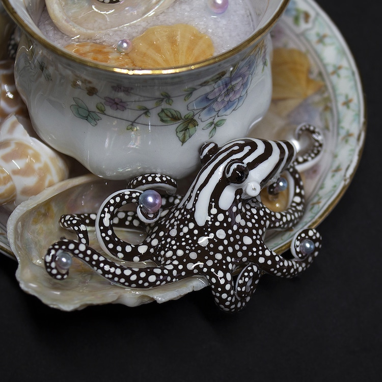 Octopus Teacups by Sahasa