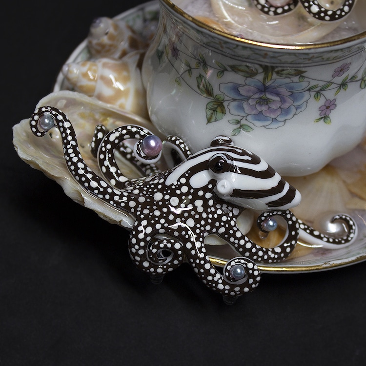 Octopus Teacups by Sahasa