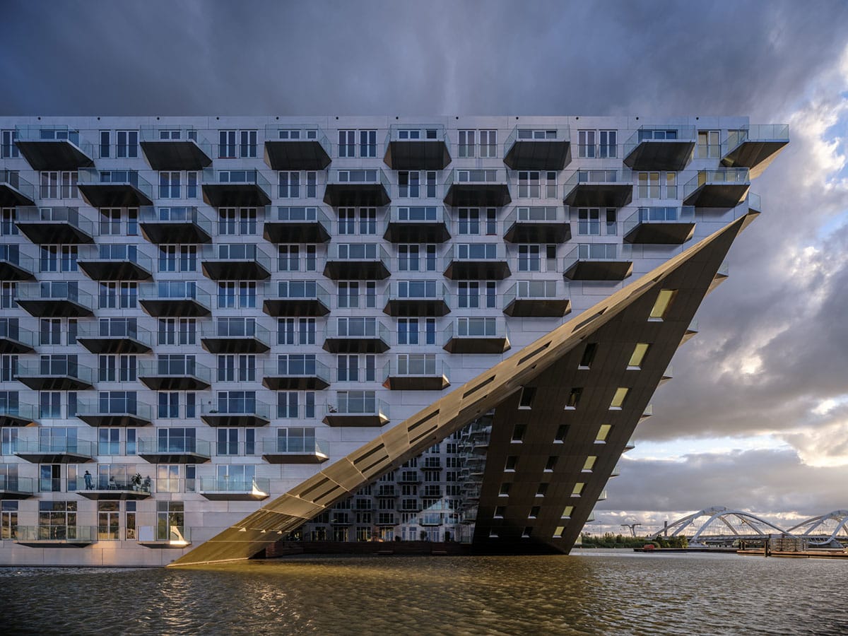 Amsterdam's Sluishuis Residential Building By BIG and Barcode Architects