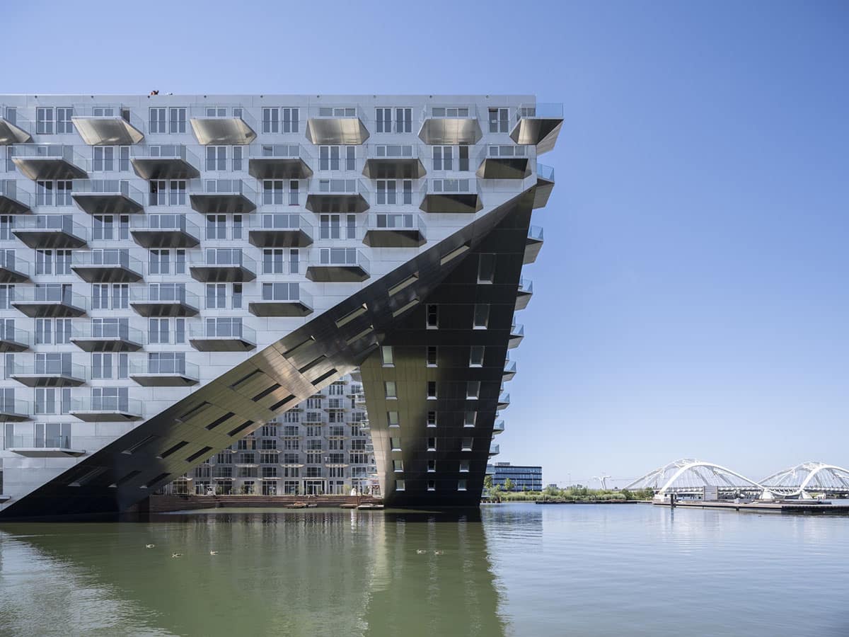 Amsterdam's Sluishuis Residential Building By BIG and Barcode Architects