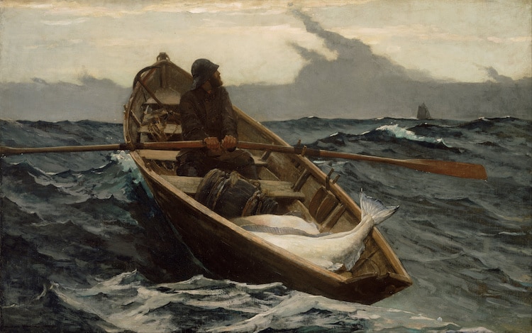 The Fog Warning by Winslow Homer