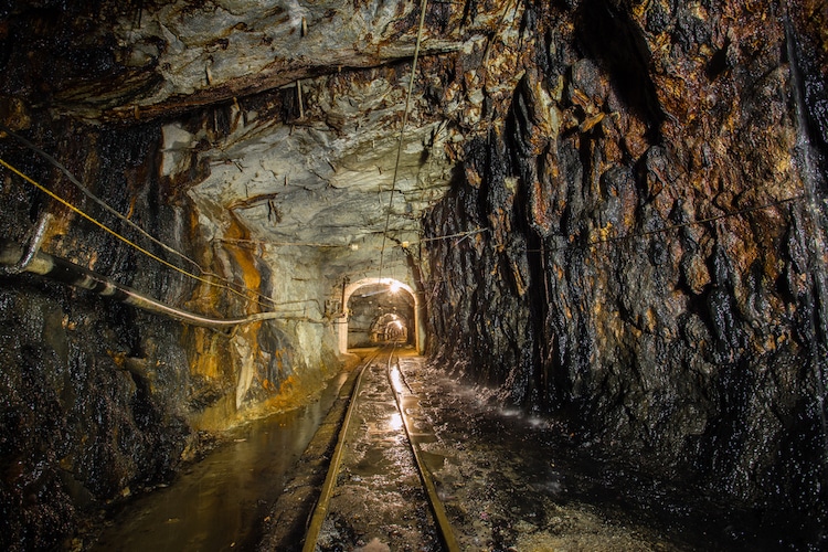 Water in a Mine