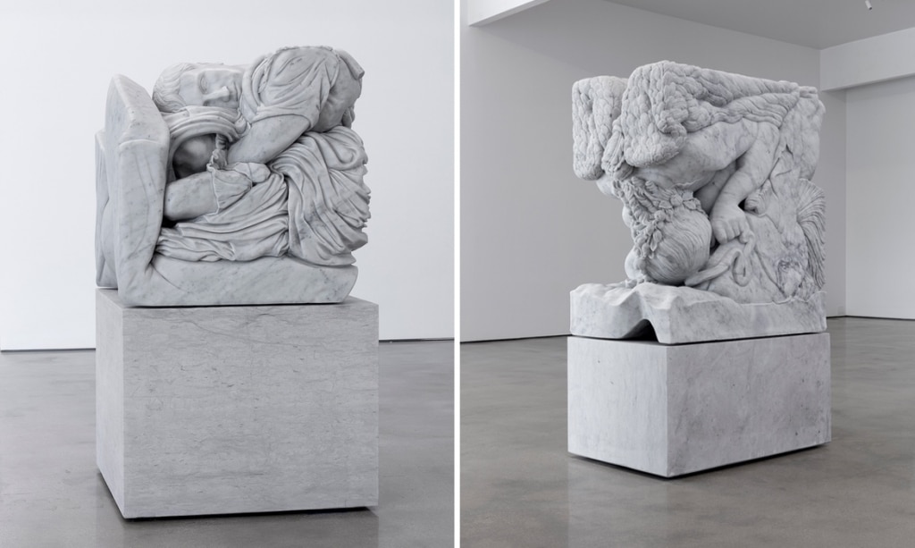 Artist Compresses WellKnown Classical Sculptures Into Cubes