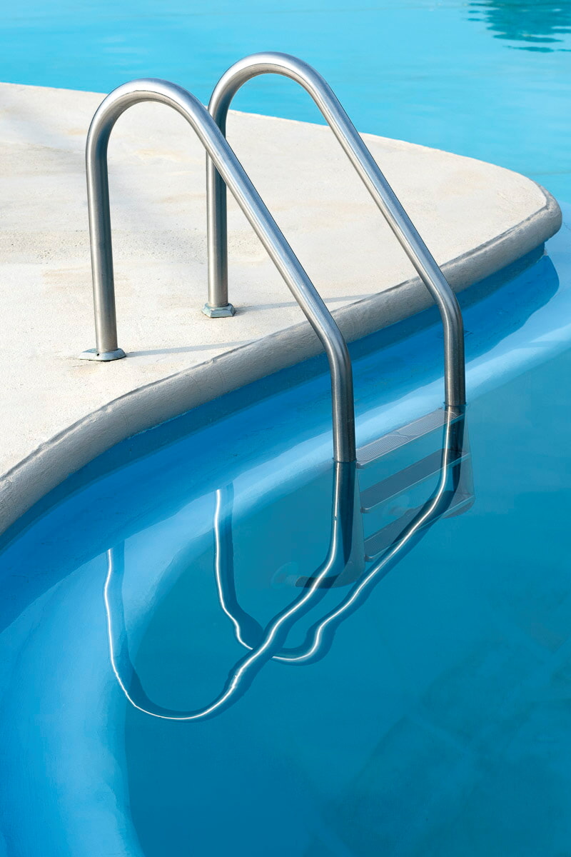 Minimalist Photo of a Pool