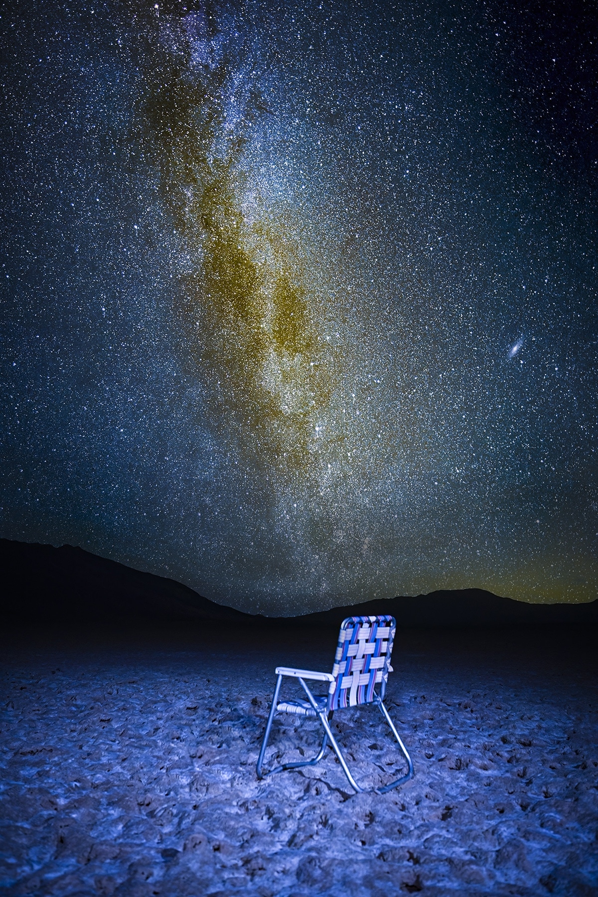 Astrophotography in Panamint Valley by Paul Cheyne