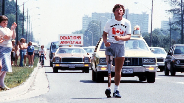 Terry Fox Ran For Cancer Research After Losing a Leg