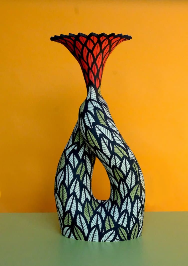 Colorful Ceramic Sculptures by Ariana Heinzman