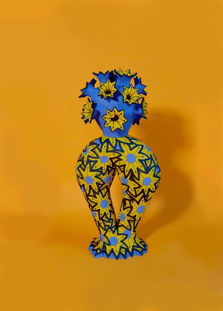 Colorful Ceramic Sculptures by Ariana Heinzman