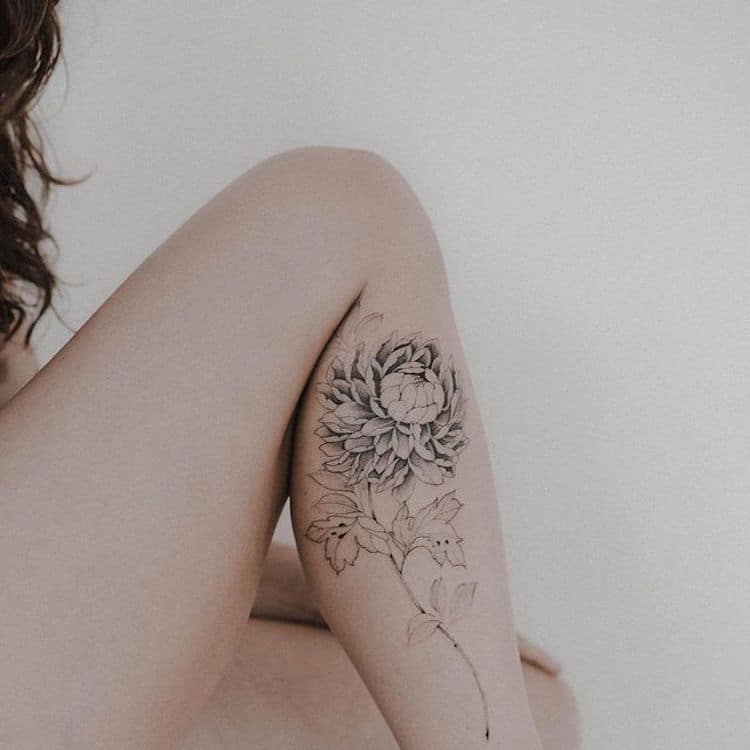 Floral Tattoos by Barry Flowers