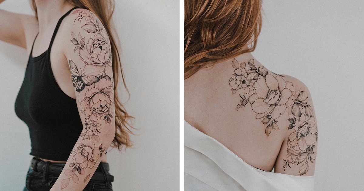 Blooms on Skin: The Artistry of Watercolor Flower Tattoos Unveiled —  Certified Tattoo Studios