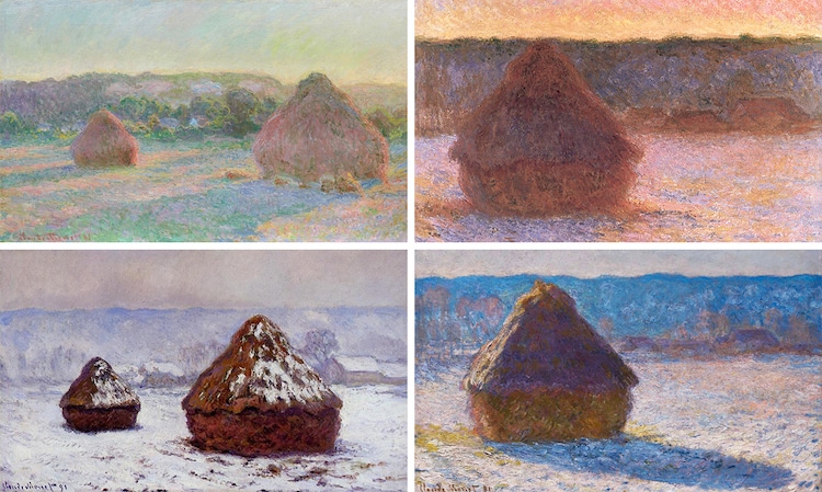 Monet Haystacks Series
