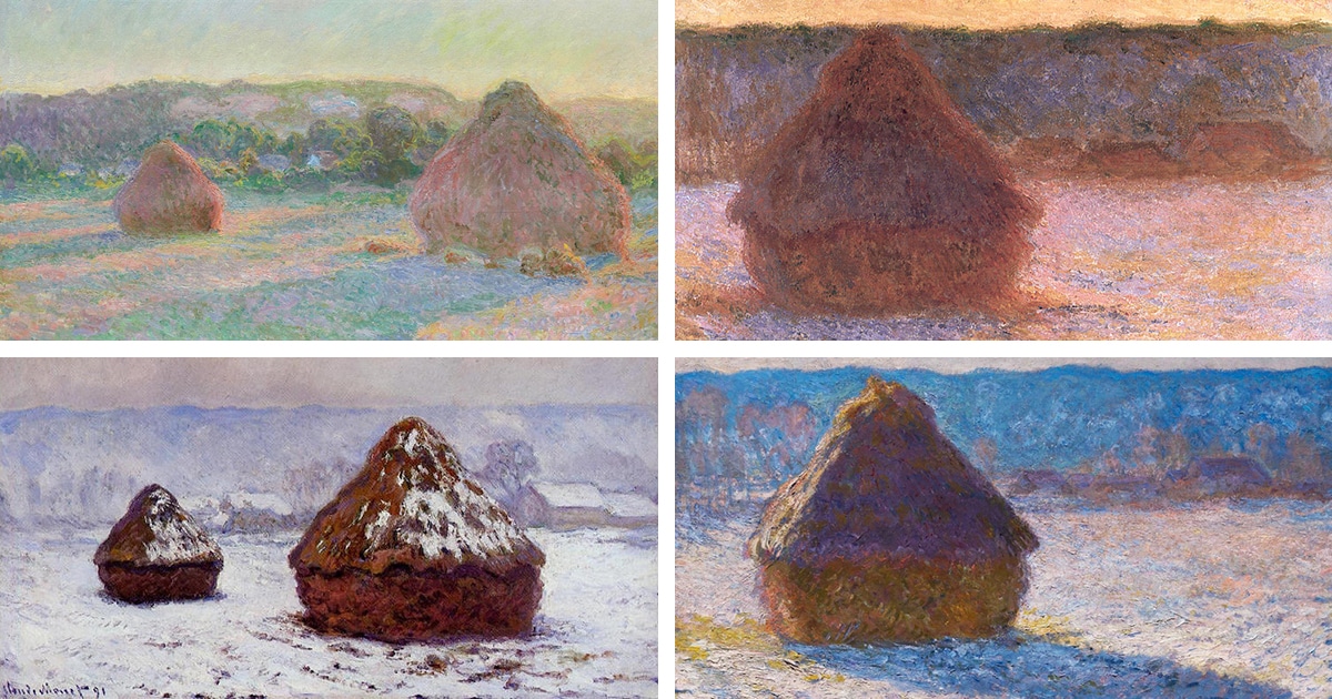 Exploring Monet's 'Haystacks' Painting Series