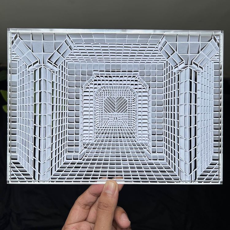 Paper Cut Out Illusions by Parth Kothekar