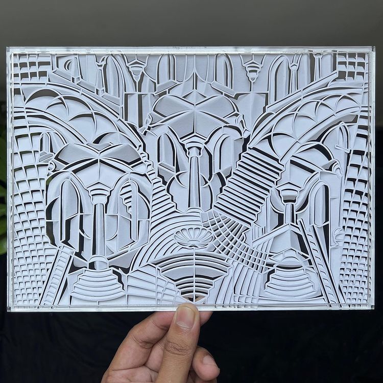 Paper Cut Out Illusions by Parth Kothekar