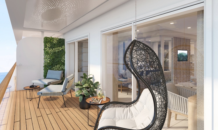 Balcony at Storylines Residential Sea Community