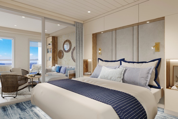 Bedroom at Storylines Cruise