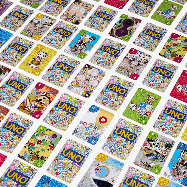 Deck of Uno Cards by Takashi Murakami