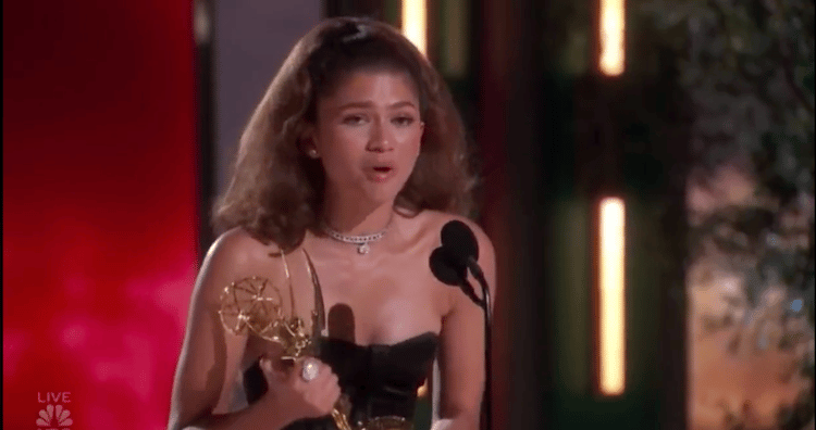 Zendaya Emmy Speech