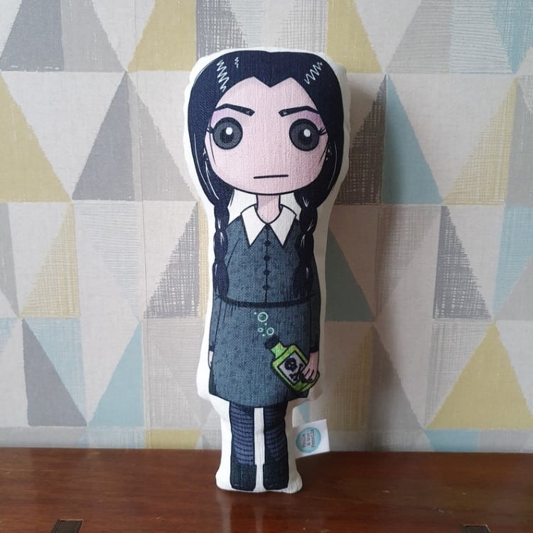 Handmade Wednesday Addams Doll