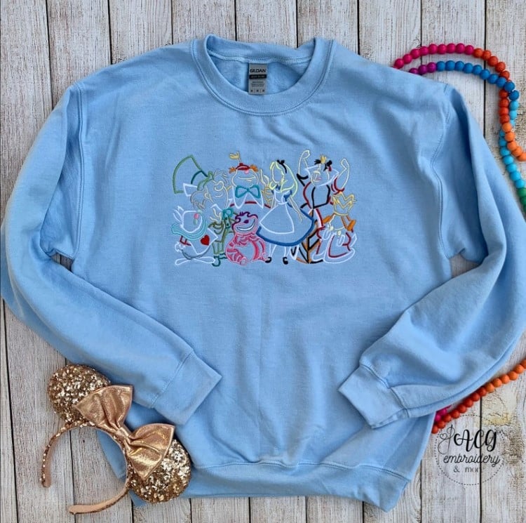 Alice in Wonderland Sweatshirt