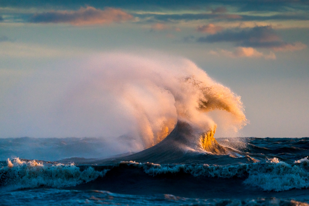 Big Waves on Lake Erie