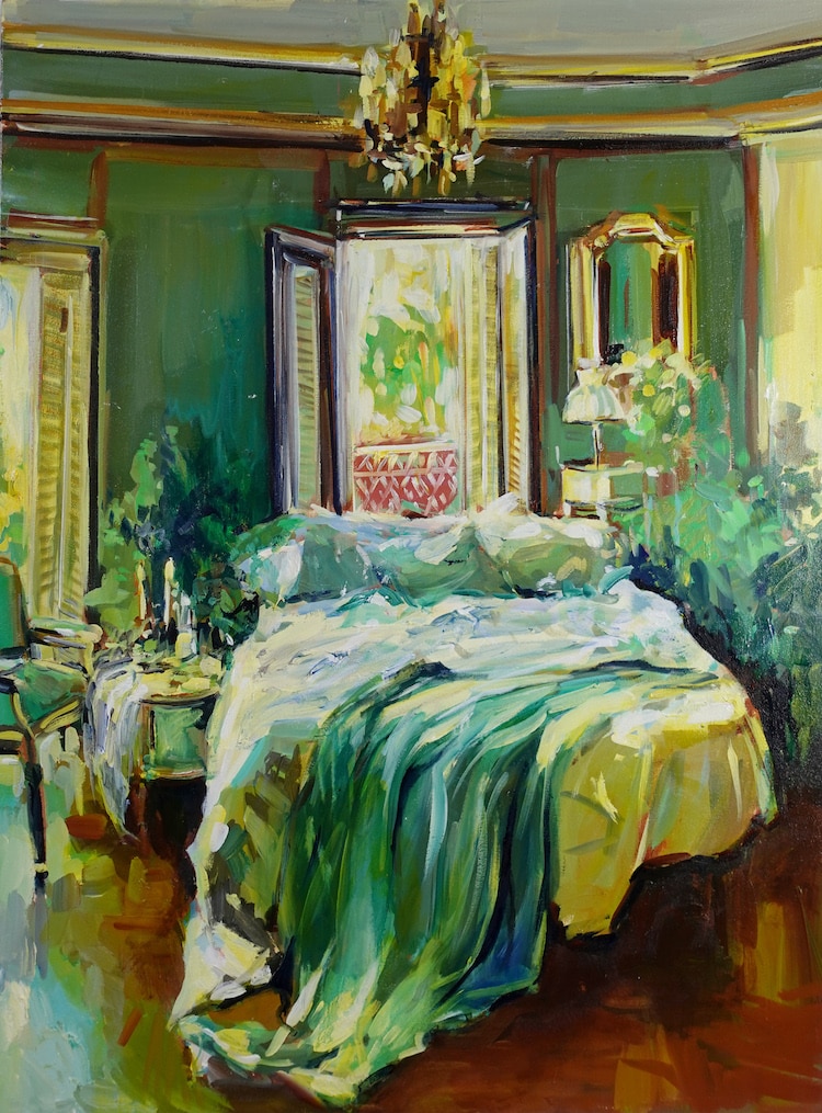 Romantic Oil Paintings of Interiors Explore the Meaning of Home