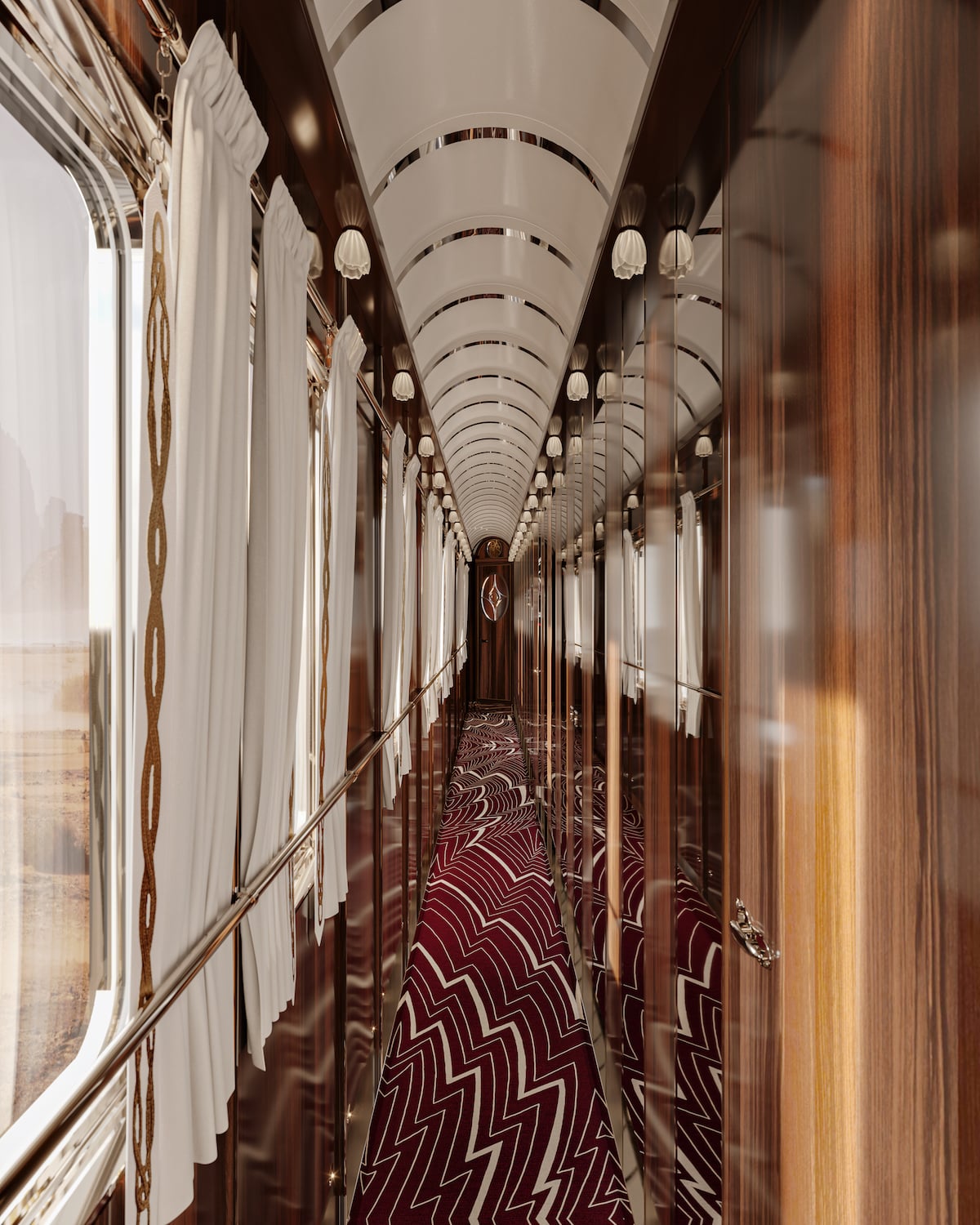Orient Express - Accor - © Maxime d'Angeac & Martin Darzacq - Corridors