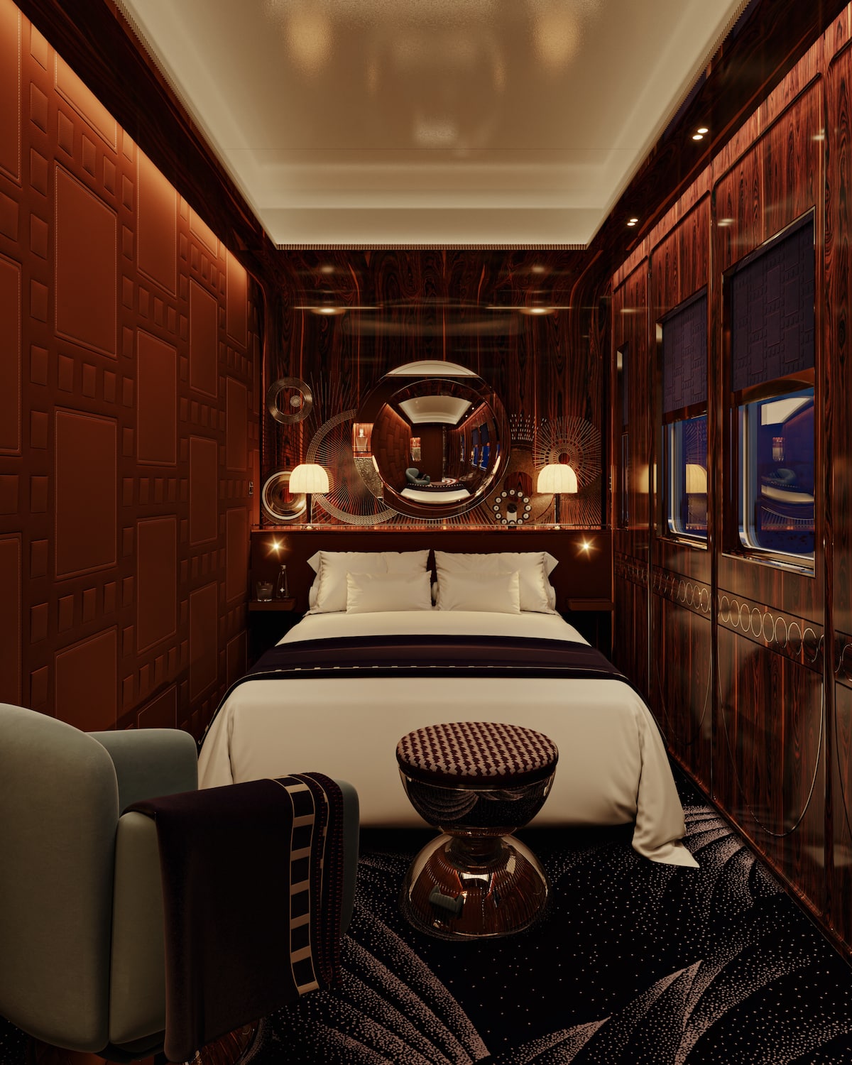 Orient Express - Accor - © Maxime d'Angeac & Martin Darzacq - Suite night