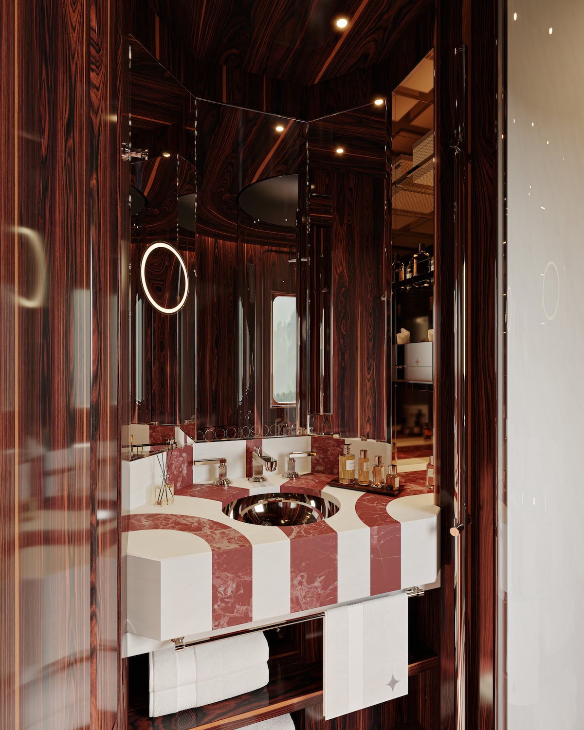 Orient Express - Accor - © Maxime d'Angeac & Martin Darzacq - Suite sink