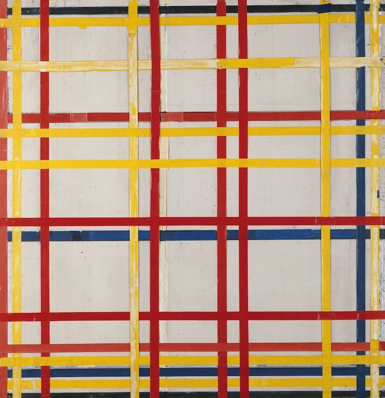 Piet Mondrian - New York 1 - Upside Down