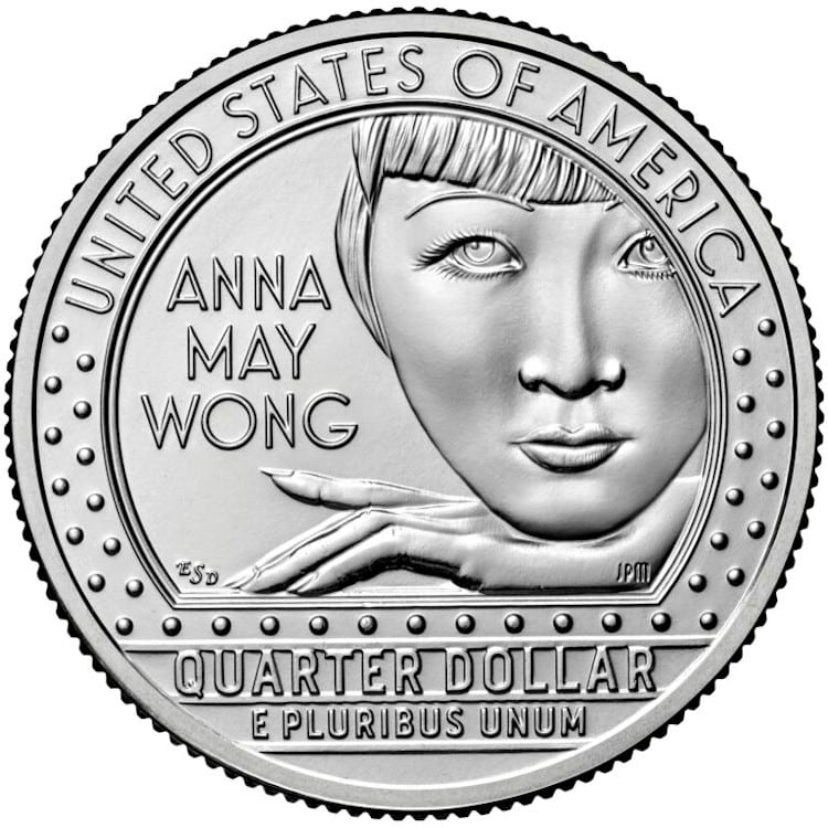 U.S. Quarter Featuring Anna May Wong