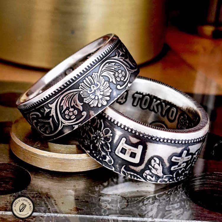 Celtic Coin Ring