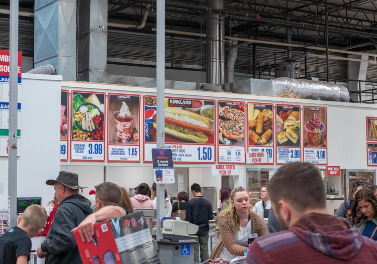 Costco Food Court Menu