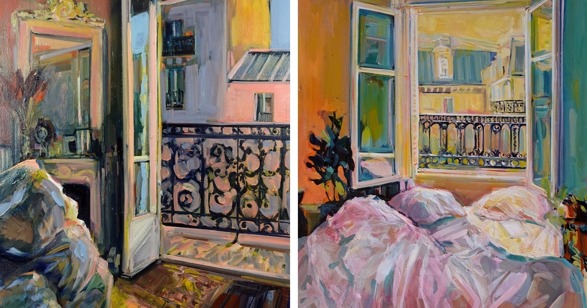 Romantic Oil Paintings of Interiors Explore the Meaning of Home - Vimarsana News