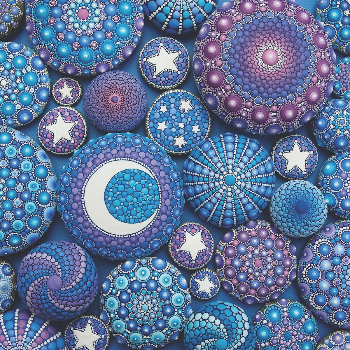 Mandala Stones by Elspeth McLean