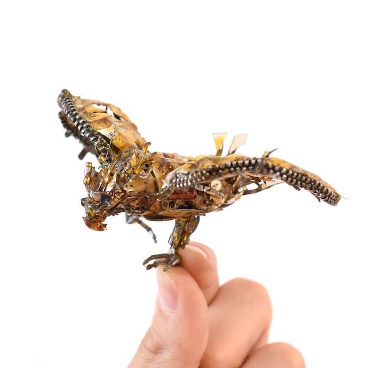 Upcycled Animal Sculptures by Hisashi Ito