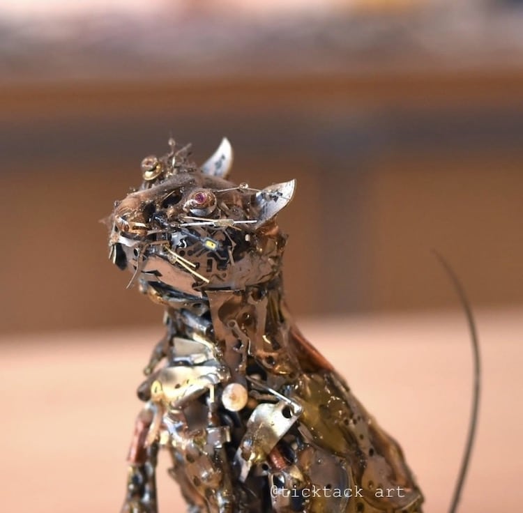 Upcycled Animal Sculptures by Hisashi Ito