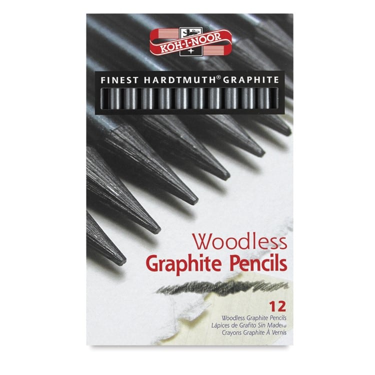 Koh-i-Noor Woodless Graphite Pencils