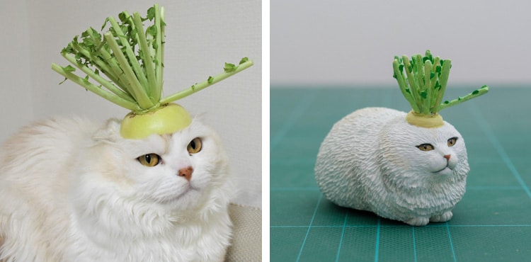Internet Cat Sculptures