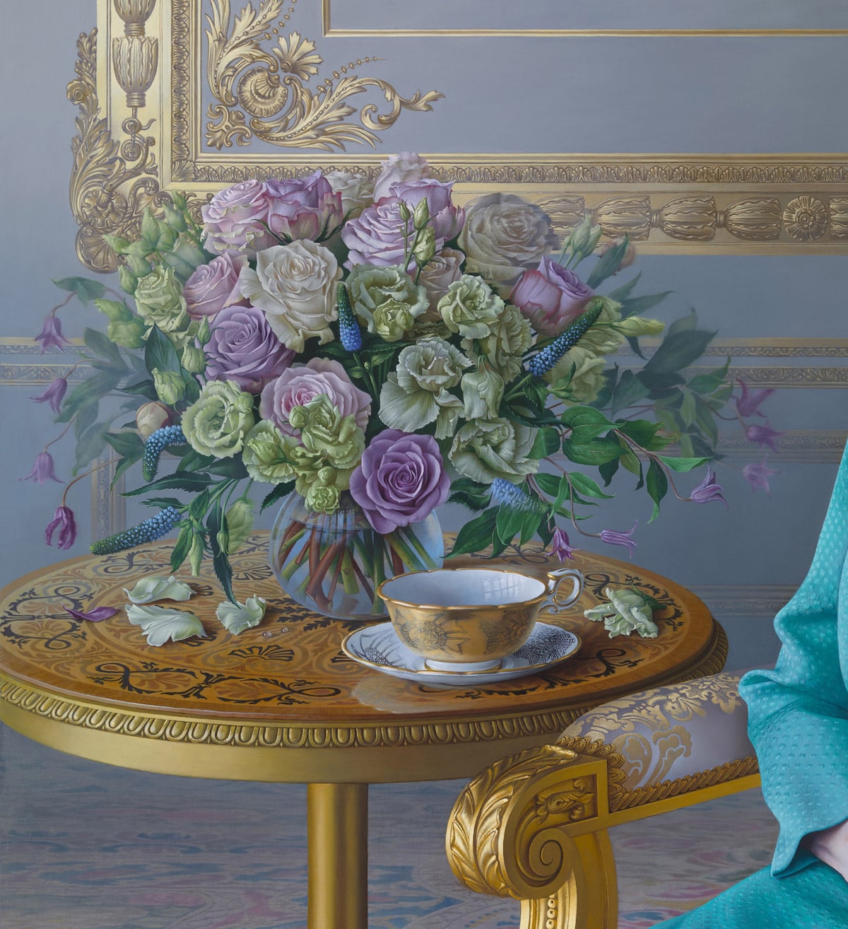 Portrait of Elizabeth II by Miriam Escofet