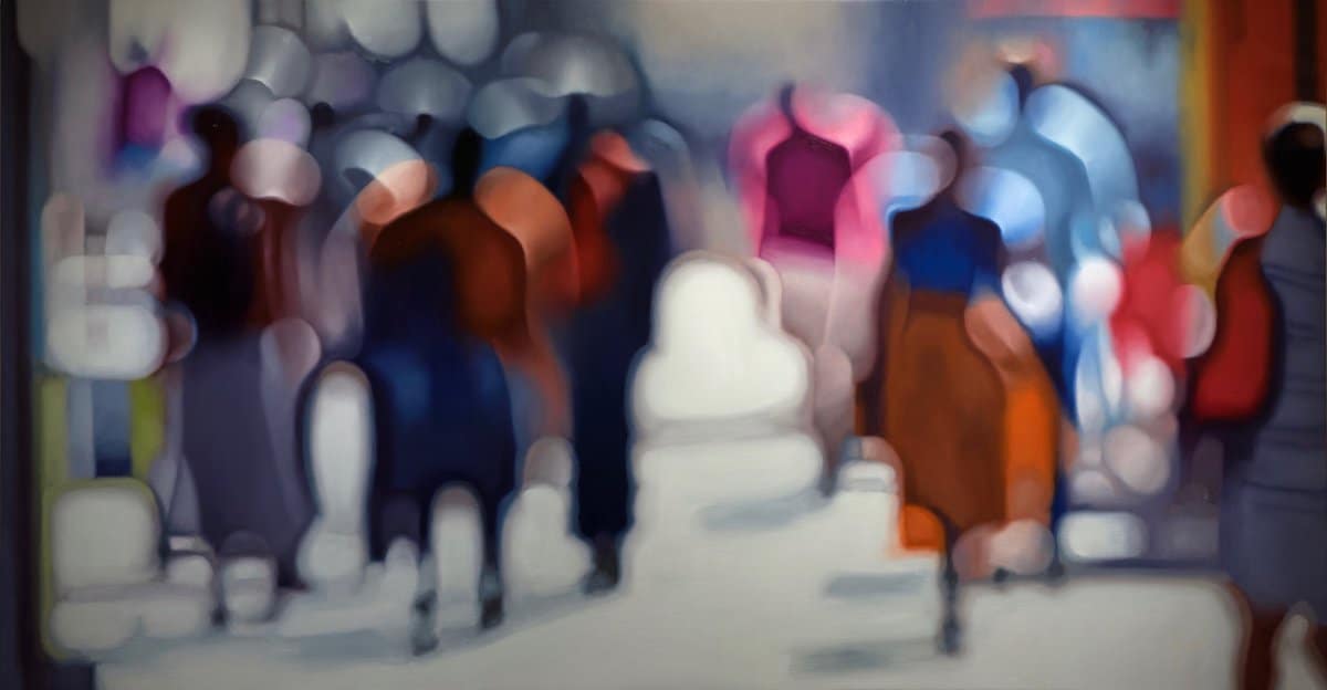 Abstract Figurative Paintings by Philip Barlow