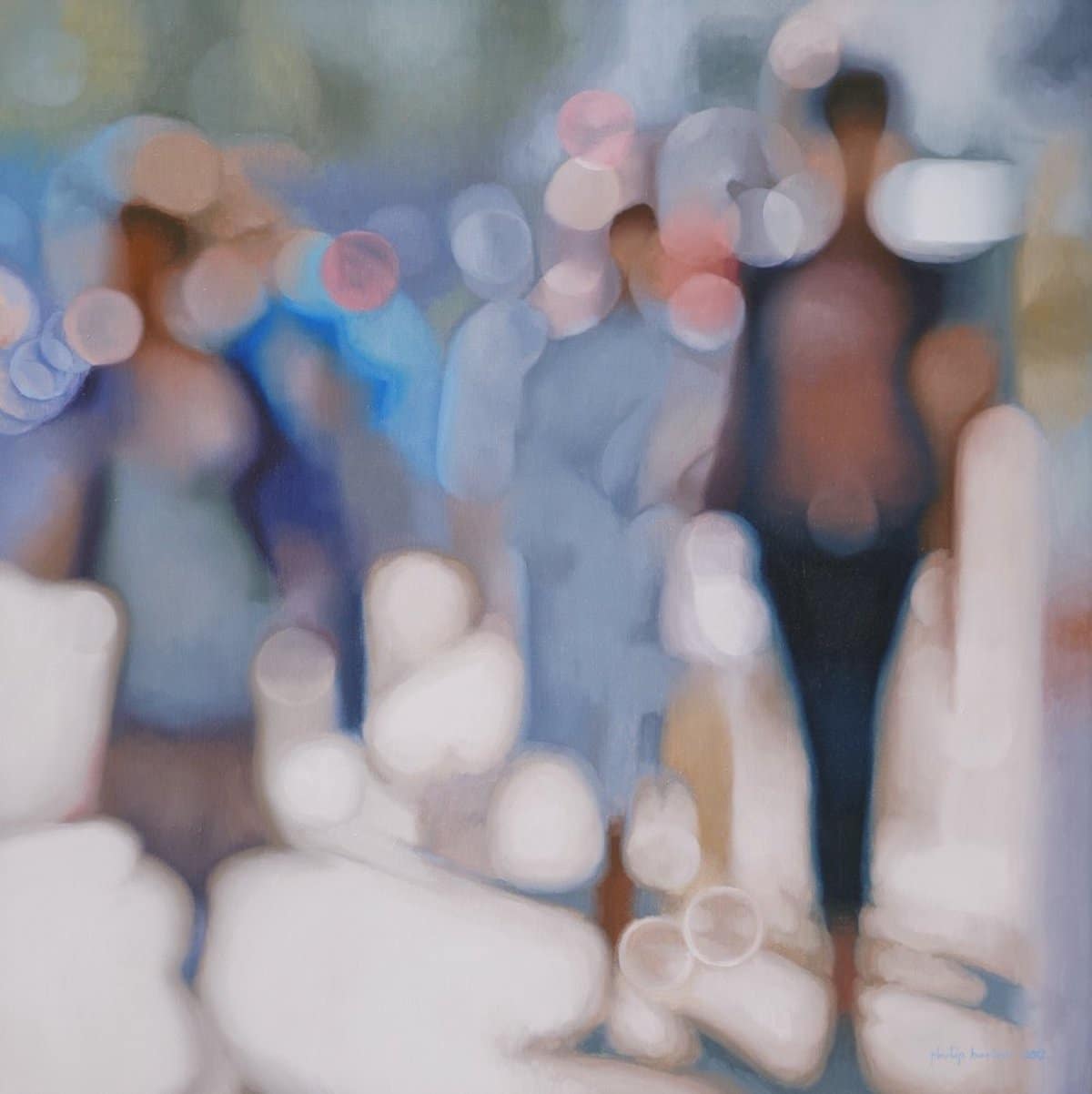 Abstract Figurative Paintings by Philip Barlow
