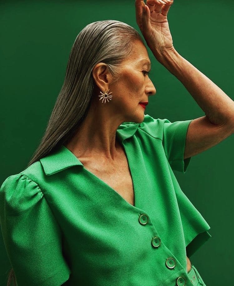 Rosa Saito, a 71-Year-Old Model