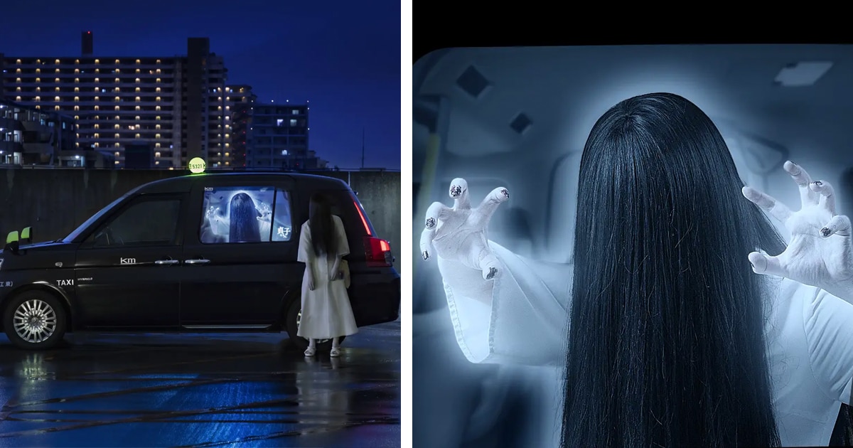 Tokyo Cabs Offer Rides With 'The Ring'’s Ghost Girl for Halloween