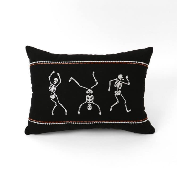 Skeleton Dance Pillow